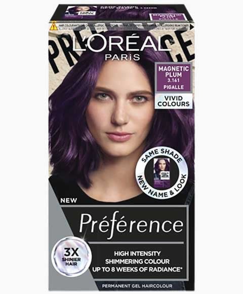 PREFERENCE HIGH INTENSITY PERMANENT GEL HAIR COLOUR MAGNET