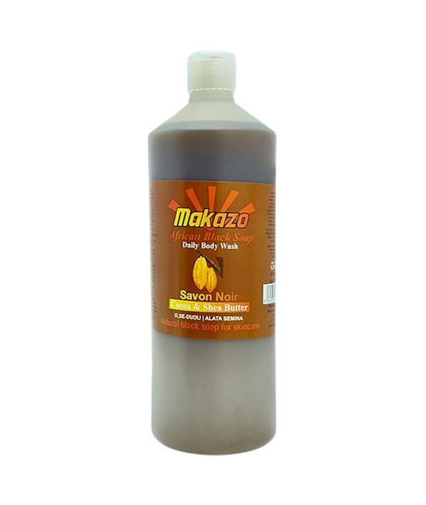MAKAZO AFRICAN BLACK SOAP COCOA AND SHEA BUTTER DAILY BODY