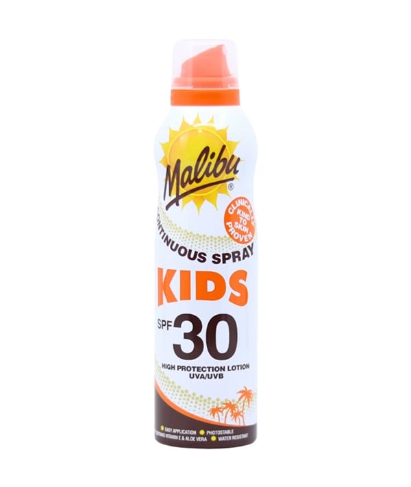 MALIBU KIDS CONTINUOUS LOTION SPRAY SPF30 