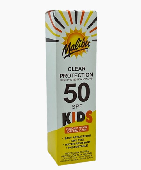 MALIBU KIDS CLEAR PROTECTION SPRAY SPF50 