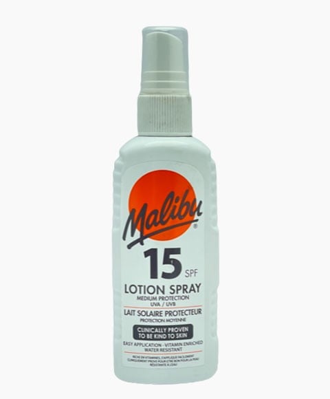 MALIBU MEDIUM PROTECTION LOTION SPRAY SPF15 