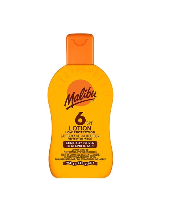 MALIBU LOW PROTECTION WATER RESISTANT LOTION 6SPF 