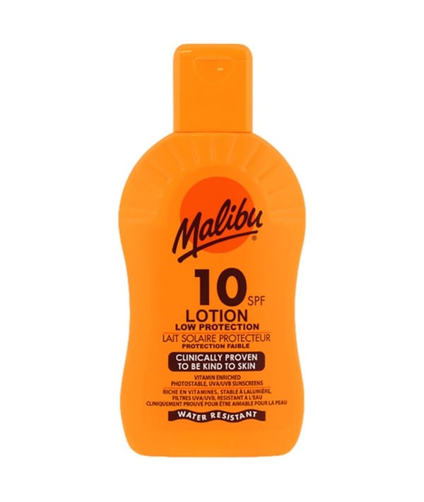 MALIBU LOW PROTECTION WATER RESISTANT LOTION 10SPF 