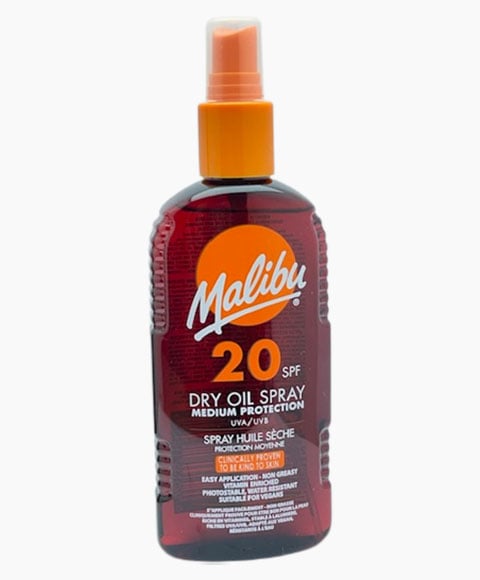 MALIBU MEDIUM PROTECTION DRY OIL SPRAY WITH SPF20 