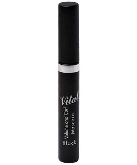 VOLUME AND CURL MASCARA BLACK 