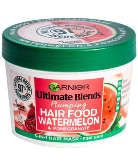 ULTIMATE BLENDS PLUMPING WATERMELON HAIR FOOD 3IN1 MASK 