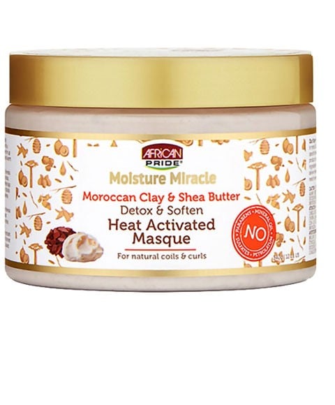 MOISTURE MIRACLE MAROCCAN CLAY HEAT ACTIVATED MASQUE 