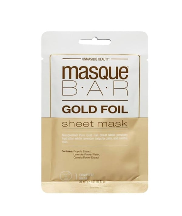 MASQUE BAR GOLD FOIL SHEET MASK 