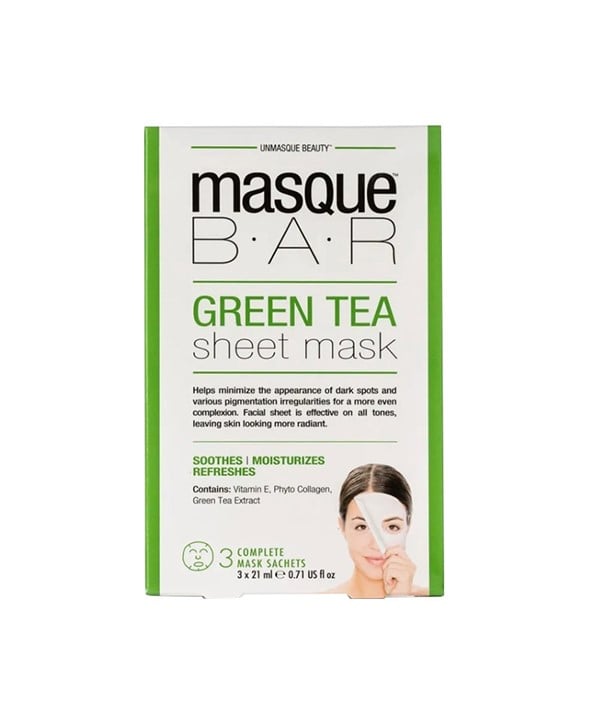 MASQUE BAR GREEN TEA SHEET MASK 