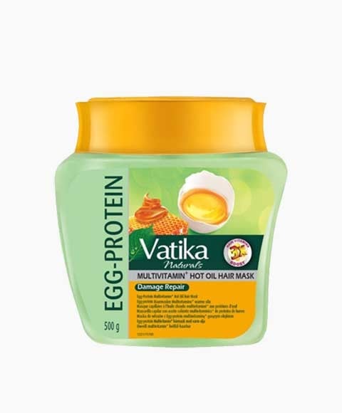VATIKA NATURALS EGG PROTEIN DEEP CONDITIONING HAIR MASK 