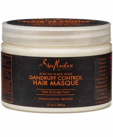 AFRICAN BLACK SOAP DANDRUFF CONTROL HAIR MASQUE 