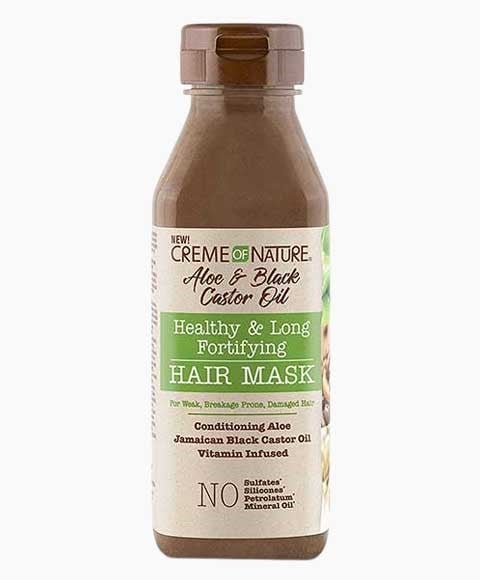 ALOE AND BLACK CASTOR OIL FORTIFYING HAIR MASK 