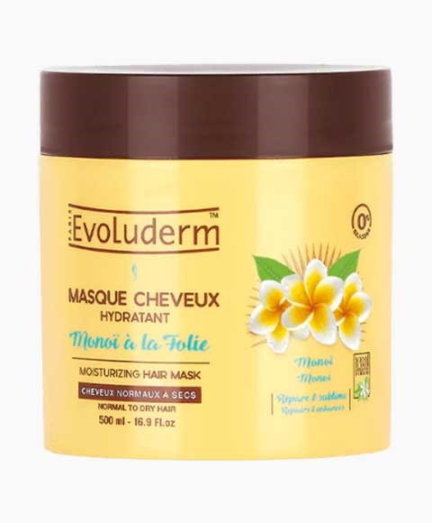 EVOLUDERM MONOI MOISTURIZING HAIR MASK 