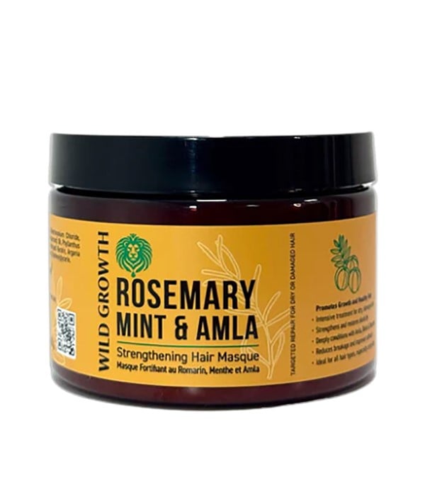 ROSEMARY MINT AND AMLA STRENGTHENING HAIR MASQUE 