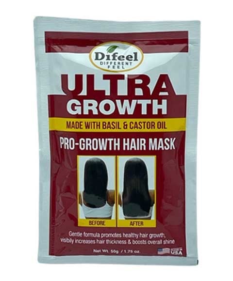DIFEEL ULTRA GROWTH  HAIR MASK WITH BASIL AND CASTOR OIL S