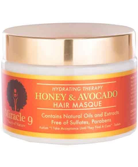 HYDRATING THERAPY HONEY AND AVOCADO HAIR MASQUE 
