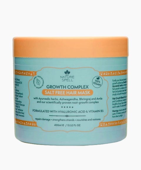 NATURE SPELL GROWTH COMPLEX SALT FREE HAIR MASK 