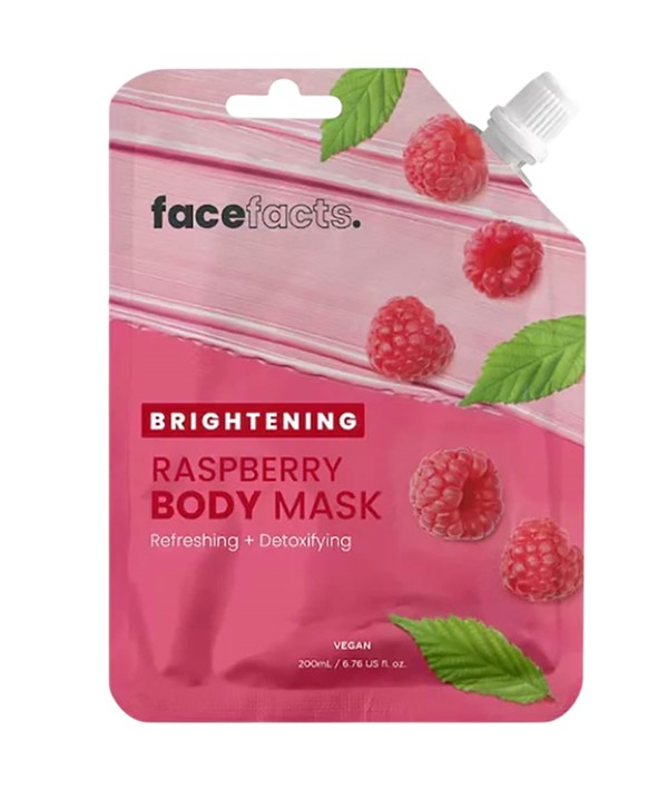 FACE FACTS BRIGHTENING RASPBERRY BODY MASK 