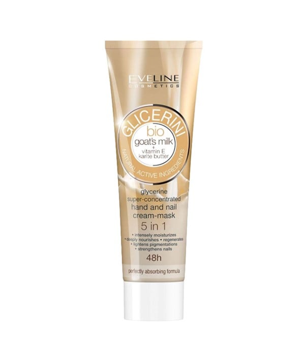 BIO GOAT MILK 5 IN 1 GLYCERINE HAND NAIL CREAM MASK 