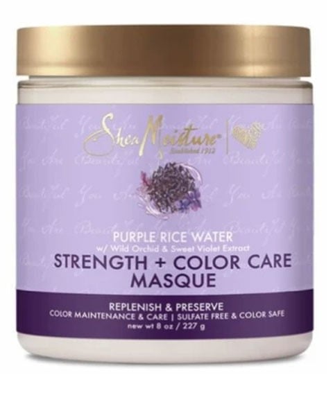PURPLE RICE WATER STRENGTH AND COLOR CARE MASQUE 