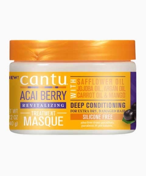 CANTU ACAI BERRY REVITALIZING TREATMENT MASQUE 