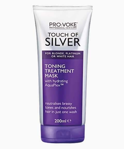 TOUCH OF SILVER TONING TREATMENT MASK WITH HYDRATING AQUAP