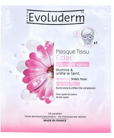 SHEET MASK WITH ALPINE PLANTS 