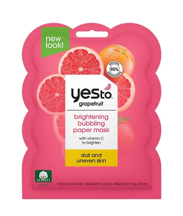 GRAPEFRUIT VITAMIN C BUBBLING PAPER MASK 