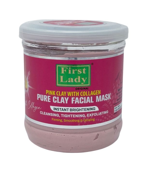 PINK CLAY COLLAGEN PURE CLAY FACIAL MASK 