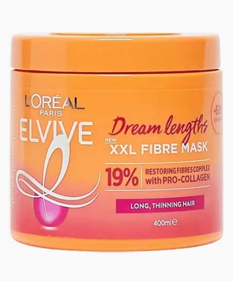 ELVIVE DREAM LENGTHS XXL FIBRE MASK WITH PRO COLLAGEN 