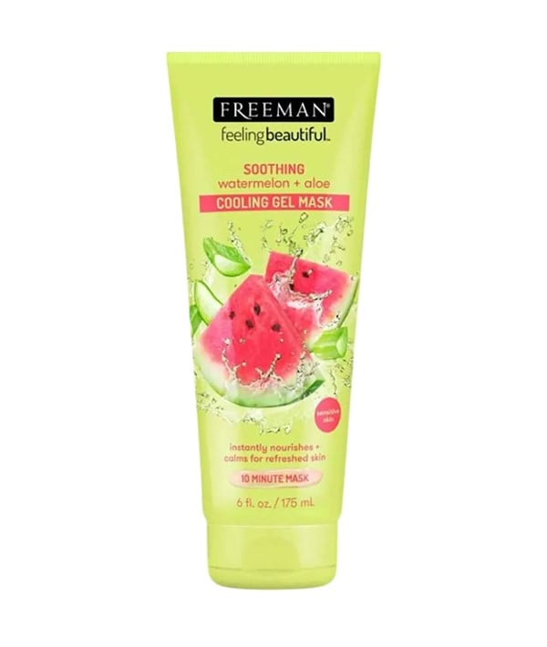 FREEMAN SOOTHING WATERMELON ALOE COOLING GEL MASK 