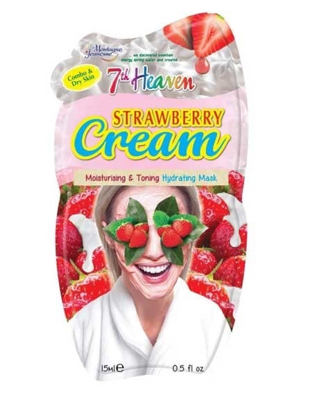 7TH HEAVEN STRAWBERRY CREAM HYDRATING MASK 