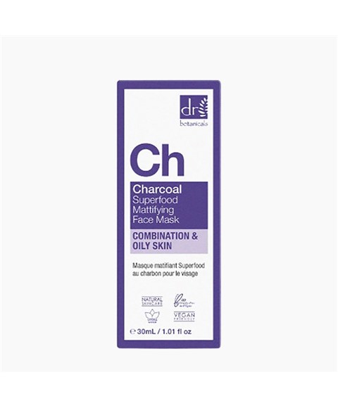 CH CHARCOAL SUPERFOOD MATTIFYING FACE MASK 