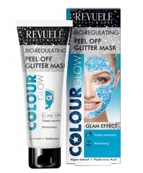 COLOUR GLOW BIO REGULATING PEEL OFF GLITTER MASK 