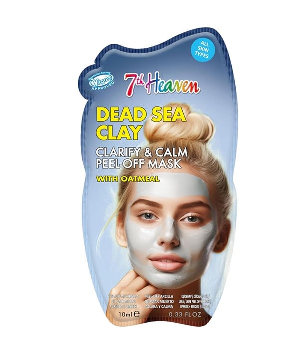 7TH HEAVEN DEAD SEA CLAY CLARIFY AND CALM PEEL OFF MASK 