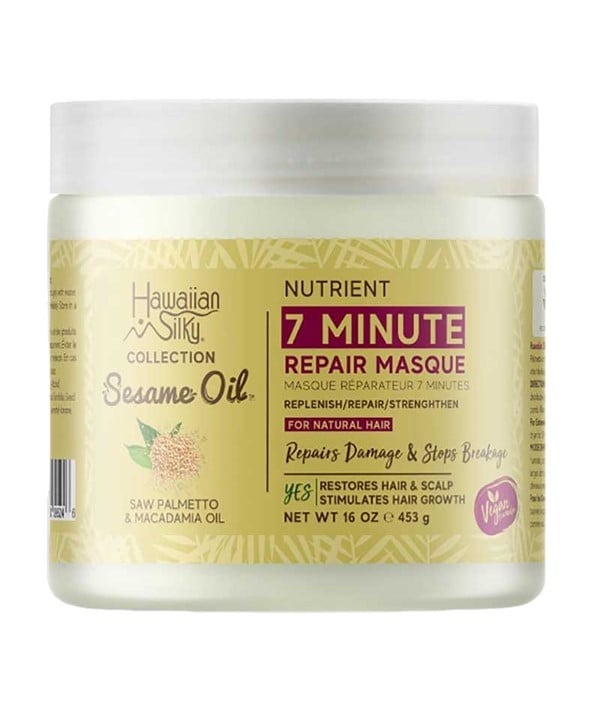 HAWAIIAN SILKY SESAME OIL NUTRIENT 7 MINUTE REPAIR MASQUE
