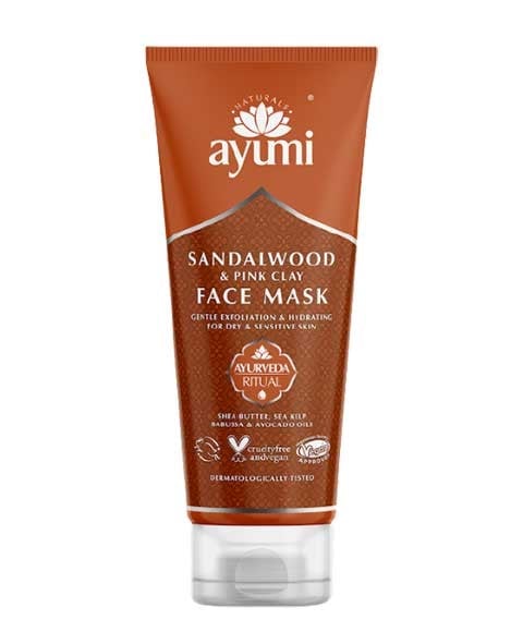 AYUMI NATURALS SANDALWOOD AND YLANG YLANG FACE MASK 