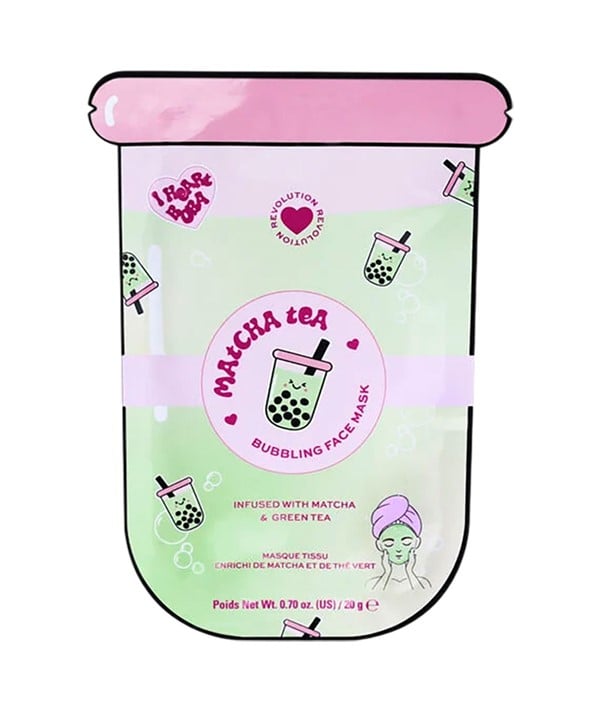 MATCHA TEA BUBBLING FACE MASK 
