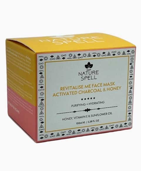 ACTIVATED CHARCOAL AND HONEY REVITALISE ME FACE MASK 