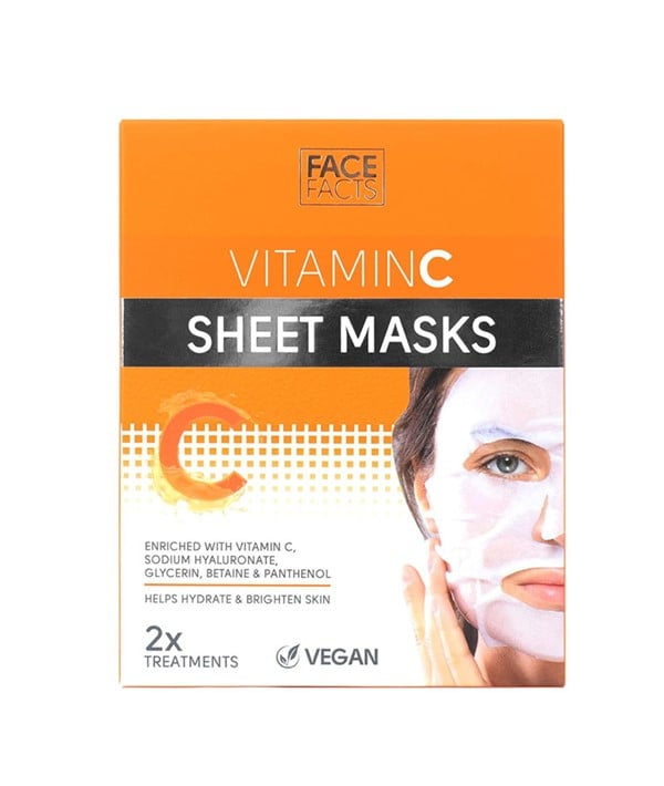 FACE FACTS VITAMIN C SHEET MASKS 