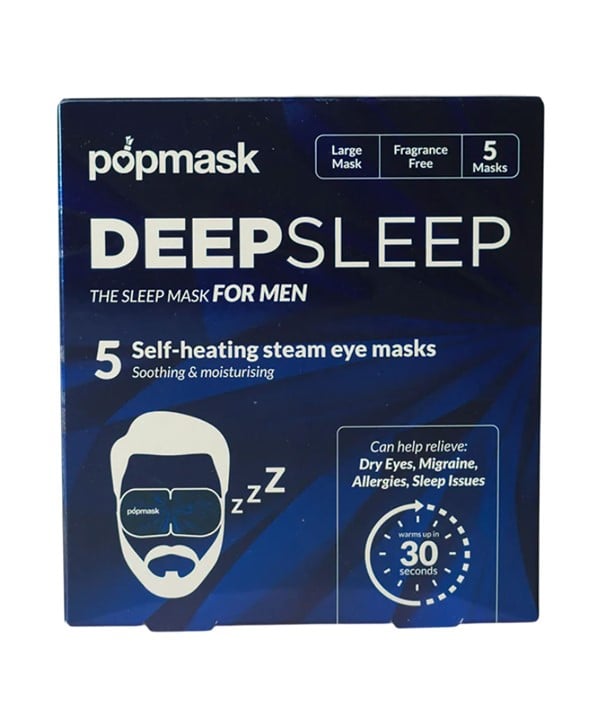 DEEP SLEEP SELF HEATING EYE MASKS FOR MEN 