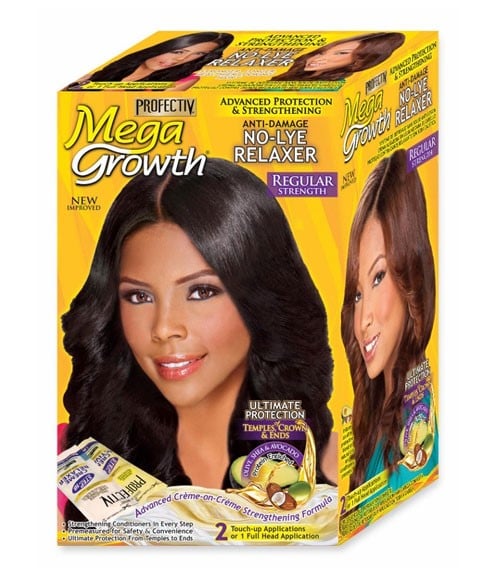 MEGA GROWTH ANTI DAMAGE NO LYE RELAXER 