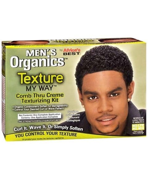 MENS ORGANICS TEXTURE MY WAY COMB THRU CREME TEXTURIZING K