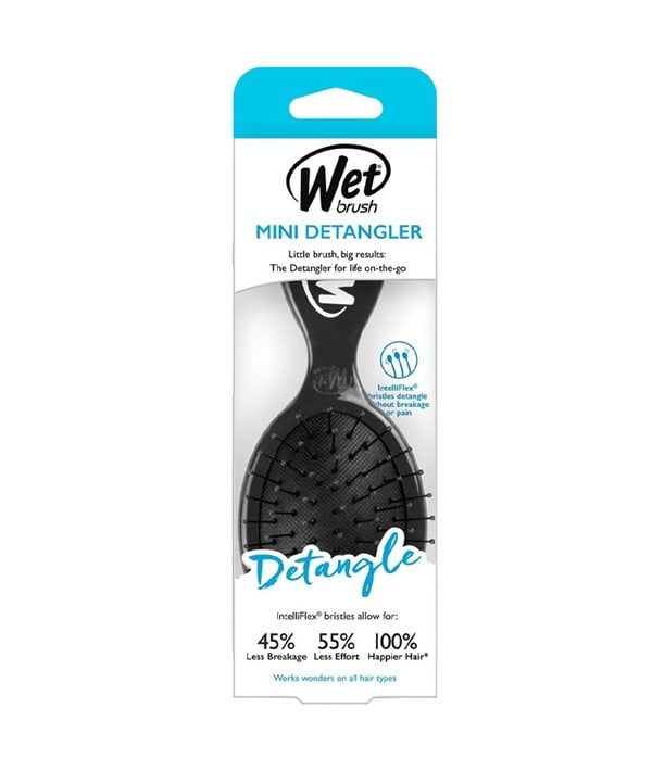 MINI DETANGLER BRUSH BLACK 