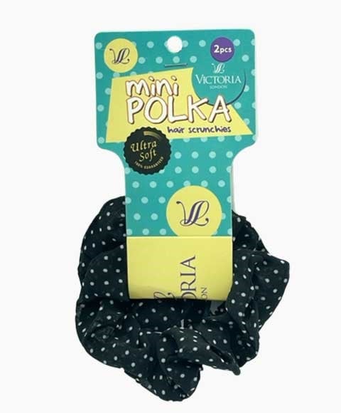MINI POLKA HAIR SCRUNCHIES 80A1 