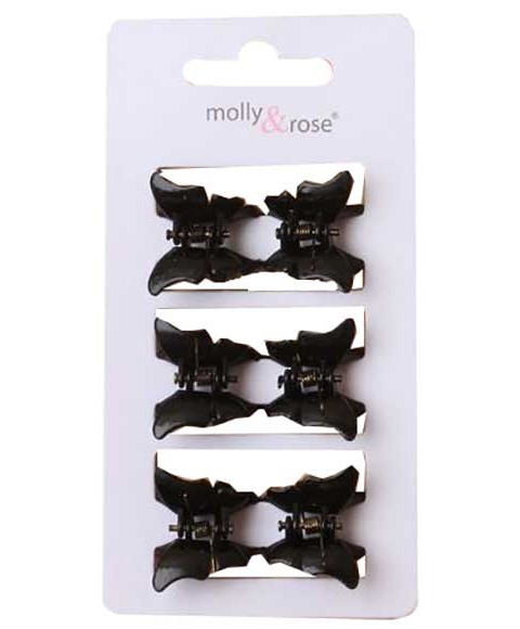 BLACK BUTTERFLY MINI CLAMPS 8314 