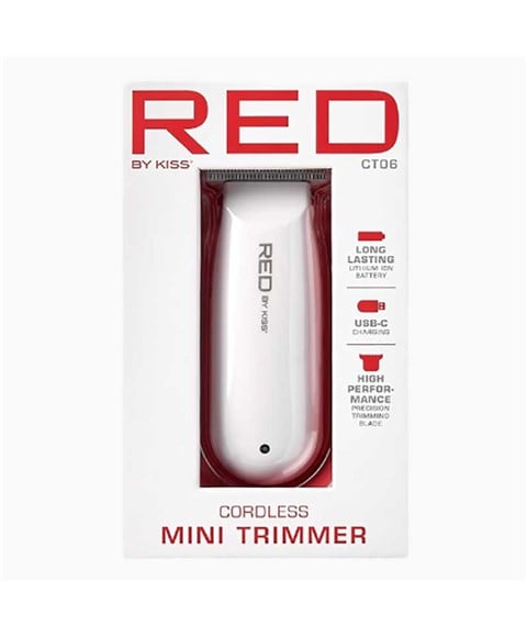 RED BY KISS CORDLESS MINI TRIMMER CT06 