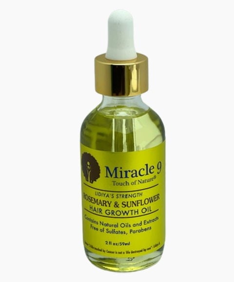 MIRACLE 9 ROSEMARY AND SUNFLOWER HAIR GROWTH OIL 