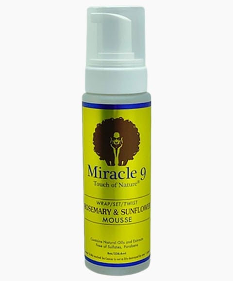 MIRACLE 9 ROSEMARY AND SUNFLOWER MOUSSE 