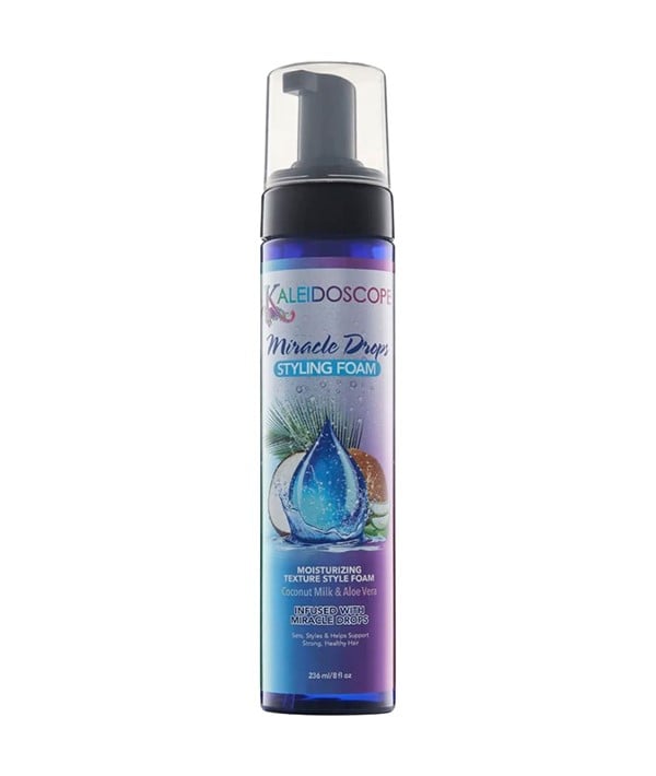 MIRACLE DROPS COCONUT MILK AND ALOE VERA STYLING FOAM 